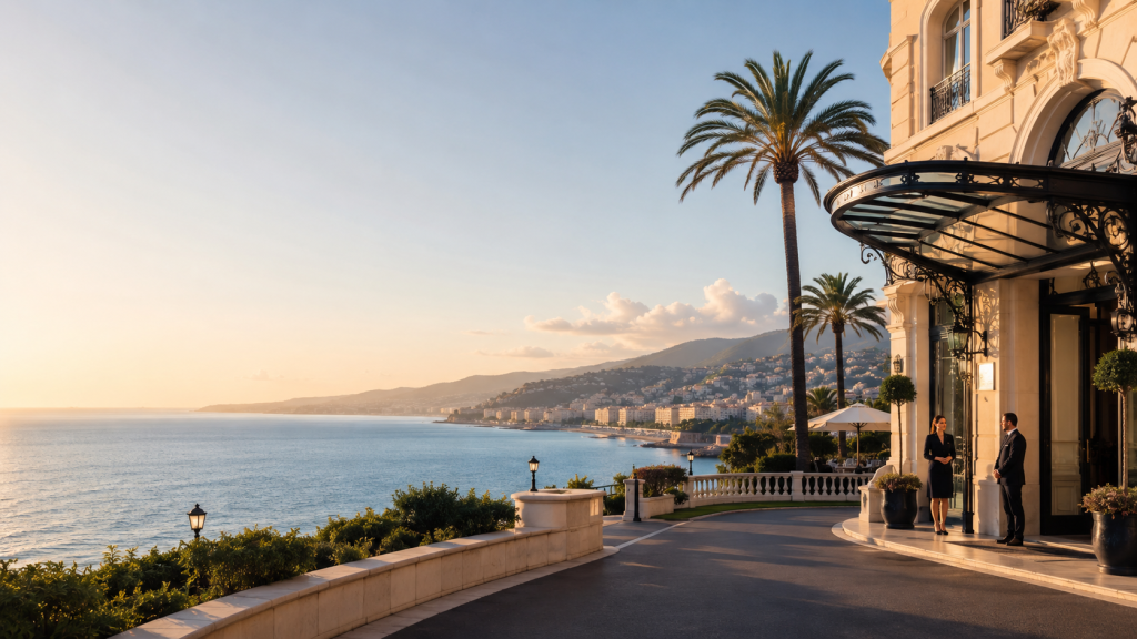 Vue de la Côte d’Azur illustrant la zone d’intervention du groupe